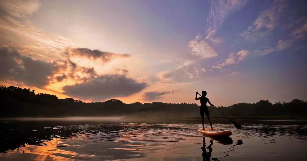 桂林陽朔アウトドアパドルボード